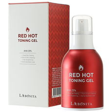 라보니따 레드 핫 토닝 젤 30ml / 각질 불도저 아하25 토닝젤 / 각질제거제/ 필링/ 매끈 피부 필링제, 1개