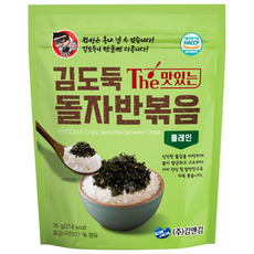 김앤김 The맛있는 김도둑 돌자반 플레인, 35g, 25개