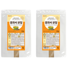 윤고집 홍화씨 분말, 500g, 2개