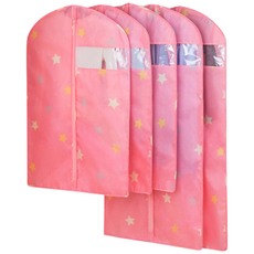 ANTS 窗衣防塵罩星粉色 5 件, 1套