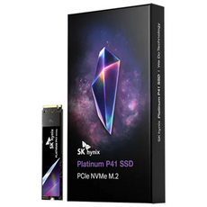 SK하이닉스 PLATINUM P41 PCIE4.0 NVME 2280 M.2 SSD (2TB) 정품, P41 PLATINUM, 2TB