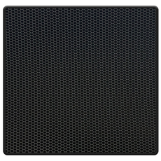 옹이네 반려묘 포켓형 이중 벌집 엠보 화장실 모래 매트, 사각벌집(올블랙), 1개