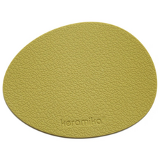 케라미카 실리콘 티코스터 컵받침 (조약돌) 13color, 올리브