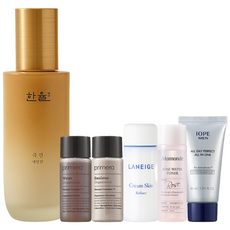 한율 극진 에멀젼 125ml + 아모레퍼시픽 기초케어 5종, 1개