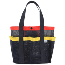 다용도 망사 목욕 복주머니 가방 28color, 네이비-콤비