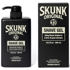 스컹크 오리지날 저자극 바버샵 클리어 쉐이브젤 대용량 - 시트러스 & 허브 500ml, 1개