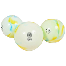 니스포 리듬체조 공 멀티컬러-블루옐로우 사이즈선택, B/Y컬러 6인치, 1개