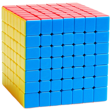 투데이리빙 프리미엄 7X7 큐브 재밌는 사각 큐빙 두뇌 지능 창의력 향상 취미 활동 놀이, R98638A, 1개, 혼합색상