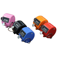 TLB 알록달록 인원체크 카운터기 계수기, 블랙, 1개