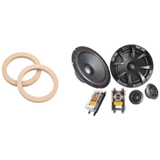 머큐리스피커 6.5인치(161A)-4옴 2WAY 멀티 컴퍼넌트 차량용 오토바이 자동차 튜닝 고출력 스피커-좌/우 2개 1셋트, 6.5인치 아대