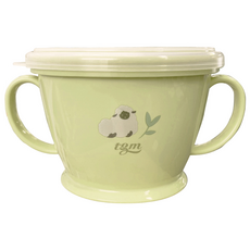 tgm 矽膠零食杯 附蓋子, 橄欖綠, 1個