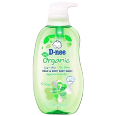 DNEE head&body baby wash New Born 유기농 베이비 샤워 380ml, 1개, gluten free