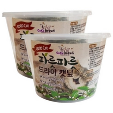 코코브라운 고양이 파릇파릇 드라이 간식, 캣닢, 22g, 2개