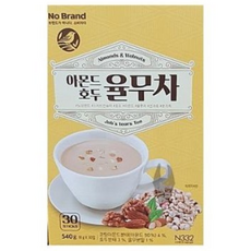 노브랜드 아몬드호두 율무차 30입, 1개, 1개, 30개입, 18g