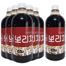 홍치마 대용량 국산 보리차 원액 액상 100%볶은보리 농축액 건강차 1000ml 다홍치마, 1L, 6개