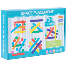 마크라쏭 색 설압자 컬러스틱 퍼즐 공간구성 시지각 색상 매칭, 1개