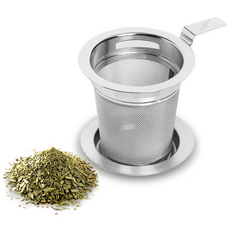 고원 손잡이 티스트레이너 75mm 차거름망 티인퓨저 티망 (받침포함), 단품, 1개