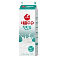 서울우유 무지방우유, 900ml, 1개