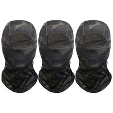 3set 여름 자외선차단 쿨 바라클라바 자전거 오토바이 발라클라바, 카모그린, 3개