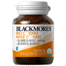 블랙모어스 바이오C 1000 46.35g, 30정, 1개