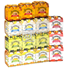 분다버그 핑크 레몬 망고 라임 진저 5종 교차주문, 2세트, 4.5L