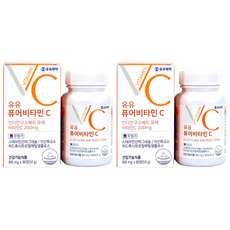 Yuyu 維他命C錠, 2個, 54g