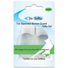 So Softy矽膠腳趾分離器 白色 2入, 1組