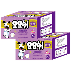 요요쉬 남아용 매너밴드 애견기저귀, 소형, 10개입, 2개