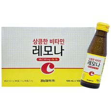 경남제약 비타민 레모나 드링크 100mlx2박스[총20병], 100ml