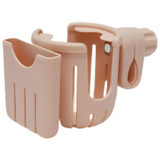 MAMANS 유모차 컵홀더 스마트폰 핸드폰 거치대, 연핑크, 1개