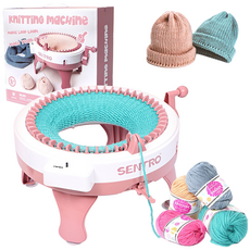 센트로 니팅머신 48코 니팅 룸 DIY 뜨개질 기계 목도리 비니 뜨기 어린이 완구