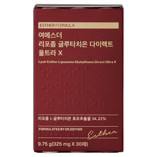 에스더포뮬러 여에스더 리포좀 글루타치온 다이렉트 울트라 X, 9.75g, 1개