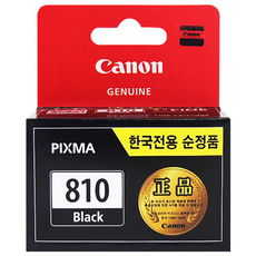 캐논 PG-810 CL-811 XL 정품잉크, 1개, PG-810검정/정품