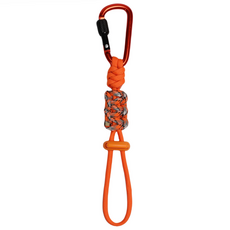 물병 걸이 홀더 휴대용 등산 물병고리 텀블러 클립 스트랩 버클, 1개, 오렌지