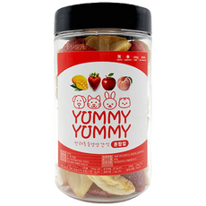 야미야미 애완동물 동결건조 과일칩 혼합 세트, 1개, 80g, 혼합과일 1개, 80g, 혼합과일
