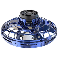 어반네스트 LED 부메랑 플라잉 토이 공중부양 UFO 팽이! 회전하는 리턴 볼 360도 컬러 비행 고속 자이로 스피너 USB 충전식 키덜트 선물 추천, 블루, 1개