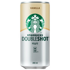 스타벅스 더블샷 바닐라 200ml, 5개