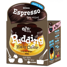 eZn 布丁染髮劑, 米蘭濃縮咖啡色, 1個