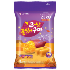 롯데 제로 연양갱 꿀고구마 300g 고창고구마