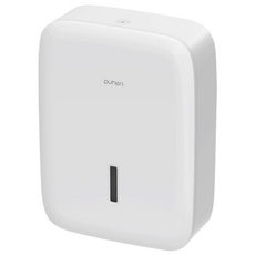 퓨핸 핸드타올 디스펜서 롱바디 페이퍼타올 케이스 무타공 휴지 걸이, 크림화이트, 1개