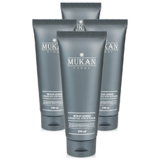 무칸 옴므 차콜 스크럽 폼, 150ml, 4개