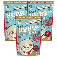 캐츠랑 고양이 저요저요 보양간식, 참치, 150g, 3개