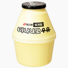 빙그레 바나나맛우유 무가당 16개, 6개, 240ml