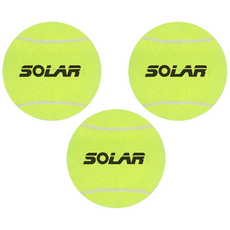 [Solar] 테니스공 3개입 세트, 옐로우, 3개