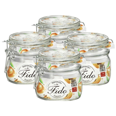 보르미올리 피도 밀폐유리병 500ml 4개