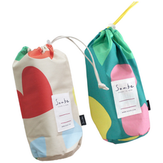 소아베 물병 파우치 2p 텀블러파우치 젖병파우치 방수소재, 컬러풀 2p세트