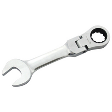 한경공구 라쳇 콤비 렌치 플렉시블 스터비 17MM 숏 기어 스패너, 1개