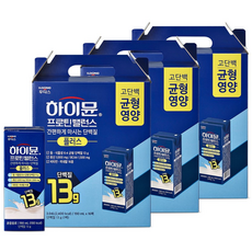 하이뮨 프로틴 밸런스 음료 플러스(13g), 190ml, 48개