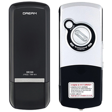드림 샷시문용 디지털 보조키 손잡이 없음 번호키전용 도어락 DR150, DR150-N, 단순배송상품