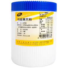 【協乘】特級寒天粉 烘焙 材料 果凍Agar powder, 1個, 500g